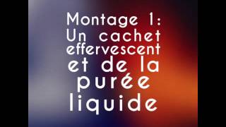 Expérience pour comprendre les éruptions volcaniques avec la purée [upl. by Nhtanhoj2]