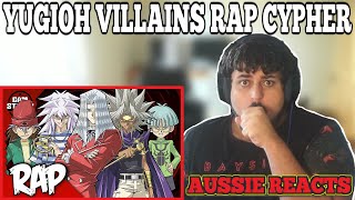 AUSSIE REACTS YUGIOH VILLAINS RAP CYPHER CAM STEADY ft PEO PETE Connor Quest McGwire amp More [upl. by Aihtnyc]