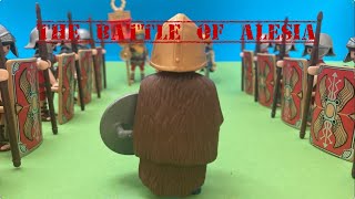 Romans vs Gauls The battle of Alesia  Playmobil Stop Motion [upl. by Nuavahs]