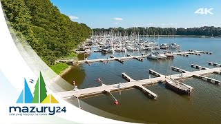 Mazury z drona port Sztynort 4K [upl. by Nicks172]