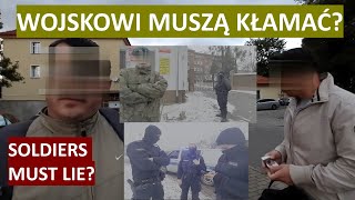 Wojskowi wzywają służbę bo nagrywamy Dodatkowo policja i zdecydowany dowódca 20 [upl. by Jacobson]