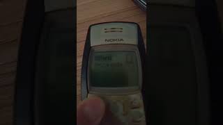 Nokia 1100  Recharge battery Telefónica Móvil [upl. by Ayotnahs]