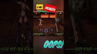 li mei vs liu kang mortal combat unchained fatality hara kiri harakiri [upl. by Cutler]