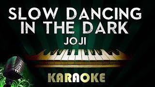 Joji  SLOW DANCING IN THE DARK  LOWER Key Piano Karaoke Version Instrumental Lyrics Cover [upl. by Silera632]