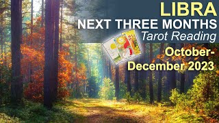 LIBRA NEXT THREE MONTHS Tarot Reading quotYOURE GETTING YOUR WISH VICTORY amp A REBALANCE LIBRAquot [upl. by Ahselet130]