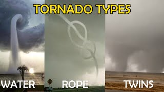 The Basic Types of Tornadoes [upl. by Rotciv]