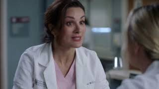 Stefania Spampinato as Carina Deluca on Greys Anatomy 18x10 [upl. by Ococ]