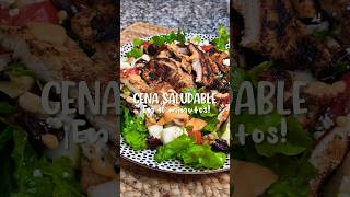 CENA SALUDABLE ¡En 10 minutos 🥗 cena comidasaludable ensalada [upl. by Noscire]