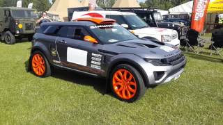 Race Retro 2015 Range Rover Evoque LRM1 Milner Off Road Racing [upl. by Notsae912]