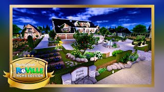 🏡⏩ Farm Family Estate  Best Of RoVille  Home Edition With House Code  RoVille Tours [upl. by Nolram]