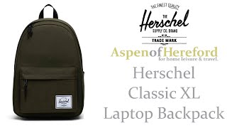 Herschel Classic XL Laptop Backpack [upl. by Irodim]