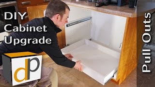 How to Build amp Install Pull Out Shelves  DIY Guide [upl. by Ylenaj]