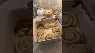 CINNAMON ROLLS RECIPE  recommended cinnamoroll foodie [upl. by Arbma602]