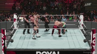 WWE 2K19 Royal Rumble Match Gameplay [upl. by Aloysia951]