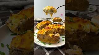 Ultimate twicebaked potatoes Recipe in the comments [upl. by Notluf]