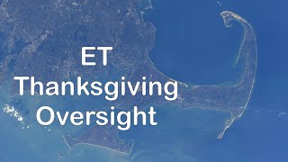 ET Thanksgiving Oversight [upl. by Lolly403]