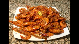 RECETTE D’ÉTÉ LES CREVETTES ROYALES À LA PERSILLADE [upl. by Eulaliah]