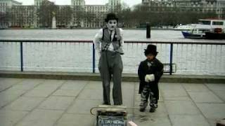 Charlie ChaplinLondon Street Performer Southbank quotA Day Without Laughter Is A Day Wastedquot [upl. by Eatnahs266]