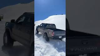 Toyota Tacoma on snow [upl. by Ramo]