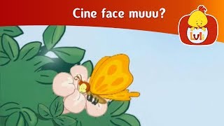 Cine face muuu  Fluture pentru copii  Luli TV [upl. by Nnylodnewg]