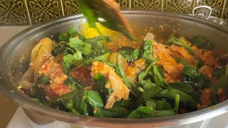 How to make Egusi stew  ghanaianfood africancuisine nigerianfood [upl. by Winwaloe]