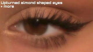 Upturned almond shaped eyes  more subliminal [upl. by Nimajeb]