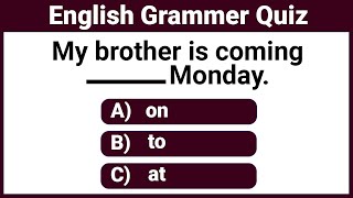 25 English Grammar Quiz  All 12 Tenses Mixed test  Test your English [upl. by Marijane]