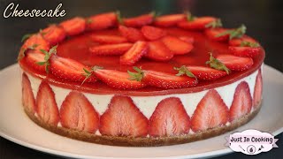 Recette de Cheesecake à la Fraise [upl. by Dearman]