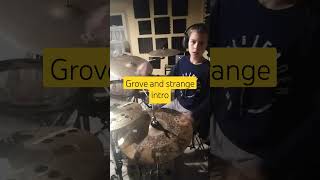 Drum groove and strange intro drums drumperformance drumbeat drummer drumpassion [upl. by Zischke950]