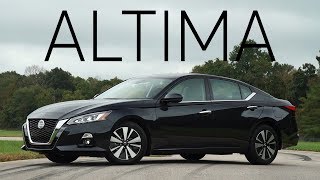 2019 Nissan Altima Quick Drive  Consumer Reports [upl. by Ahaelam972]