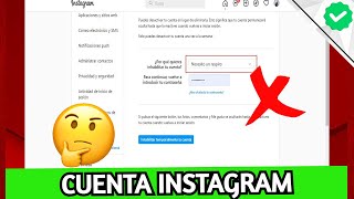 📵 DESCONECTA Instagram por un Tiempo  🛑 ¿Cómo DESACTIVAR tu CUENTA de Instagram en 2024 [upl. by Sibell]