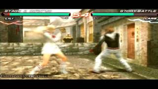 Tekken 6 PSP Lili Story [upl. by Aracal]