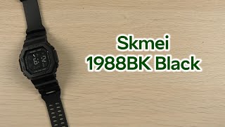 Розпаковка Skmei 1988BK Black [upl. by Lenoj]