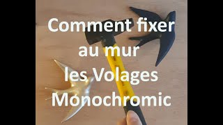 Comment fixer au mur les hirondelles décoratives Monochromic [upl. by Aiotal180]