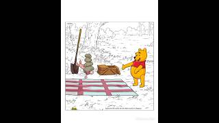 Winnie the Pooh Coloring coloring art disney [upl. by Ross837]