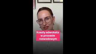 Koszty adwokata w procesie rozwodowym 💼⚖️ [upl. by Einnus]