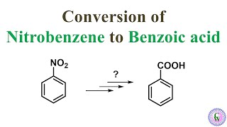 Conversion of Nitrobenzene to Benzoic acid [upl. by Siuluj686]