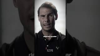 Rafael Nadal sobre la importancia de tus compañeros en el Tenis [upl. by Nesnej]