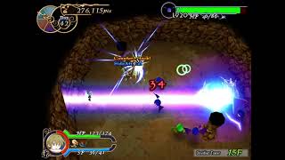 Recettear  Boss Fight  Obsidian Tower F15  2x Eyebat King [upl. by Duj]