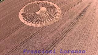 Crop Circle  Cervia Ravenna  Italy  21062015 [upl. by Kamat980]