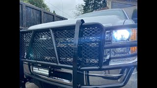 Ranch Hand Grille Guard Legend Series on Silverado 2500HD [upl. by Notaek439]