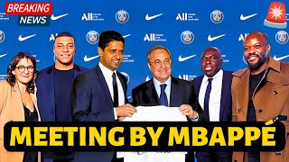 🚨URGENT FLORENTINO PEREZ MEETS AND DEFINED MBAPPÉS FUTURE AT REAL MADRID REAL MADRID NEWS [upl. by Naaman245]