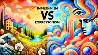 Contrasting Art Movements Impressionism Vs Expressionism [upl. by Jory]