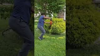 Trimming the ShrubsFast and Easy Trimming Hedges video belowtrimmer gardening hedges trims [upl. by Trahurn828]