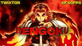 rengoku twixtor 4K 60FPS CLIP [upl. by Annoirb]