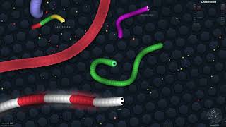 slitherio  gameplay  1334 points [upl. by Enyaz933]