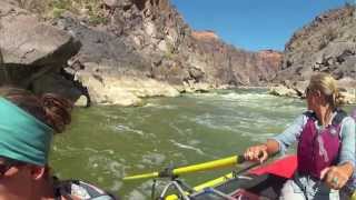 Kayaking Westwater Canyon at 22002400 cfs [upl. by Stacee]