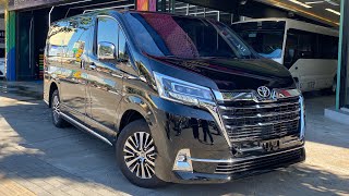 All New Toyota GRANVIA PREMIUM  2024   6 Seater Luxury Van  review Interior and Exterior [upl. by Bopp]