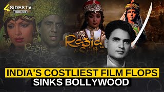 Indias Costliest Film Flops Sinks Bollywood  Bollywood  Cinema  4SiDESTVEnglish [upl. by Anaylil]