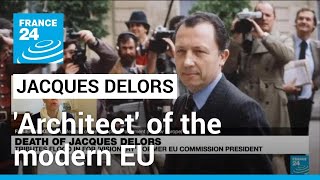 Tributes pour in for Jacques Delors architect of the modern EU • FRANCE 24 English [upl. by Ydnyc437]